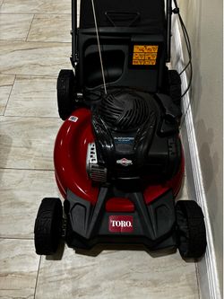 Toro lawnmower self propelled rwd