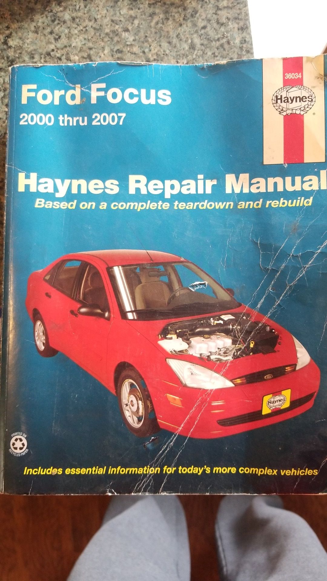 Haynes manual Ford Focus 2000-2007