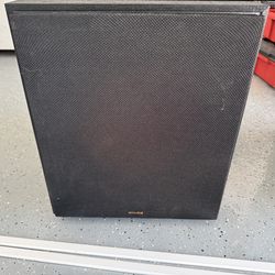 Klipsch R-120SW Subwoofer, Black