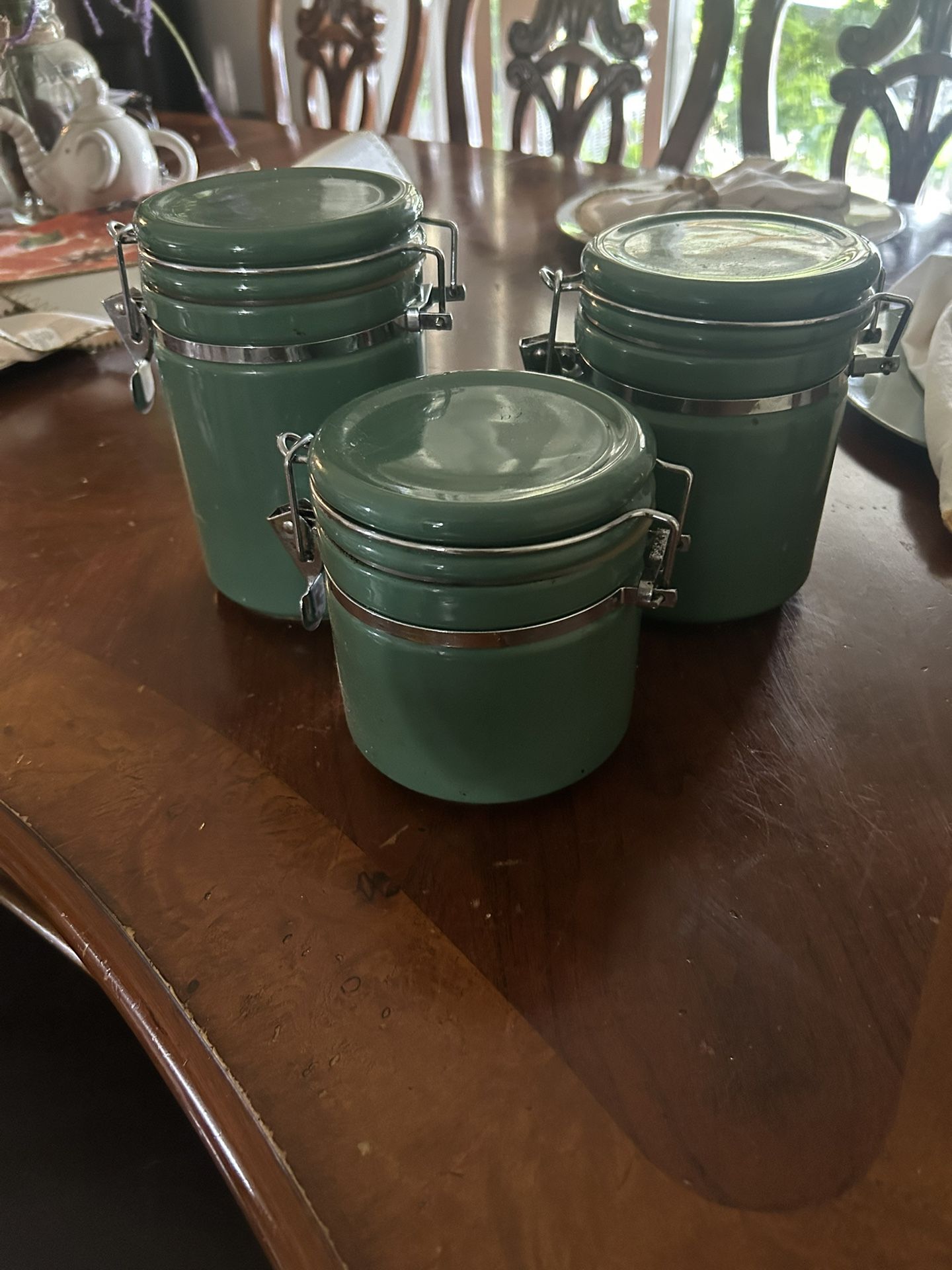 Green Jars. Read Description