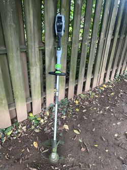E GO 56 volt weed eater