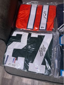 Autographed jersey