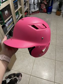 Girls Pink T-ball Helmet Baseball 