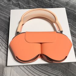 Orange AirPods Max 