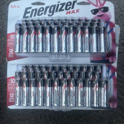 Energizer Max AAA’s & AA’s