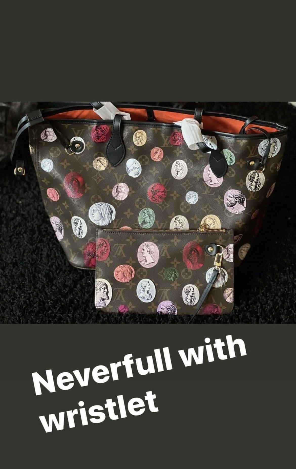 Lv Neverfull With matching Wristlet