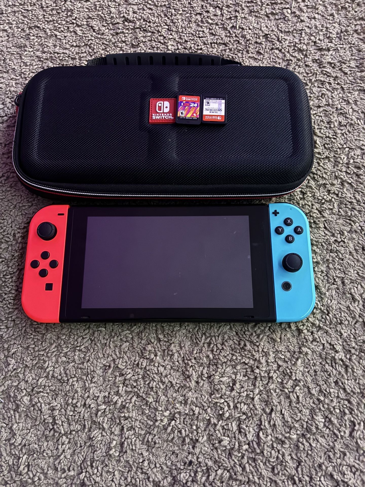 Nintendo 2k Nintendo Switch, Case, Super smash Bros, And 2k 24 for Sale in Houston ...