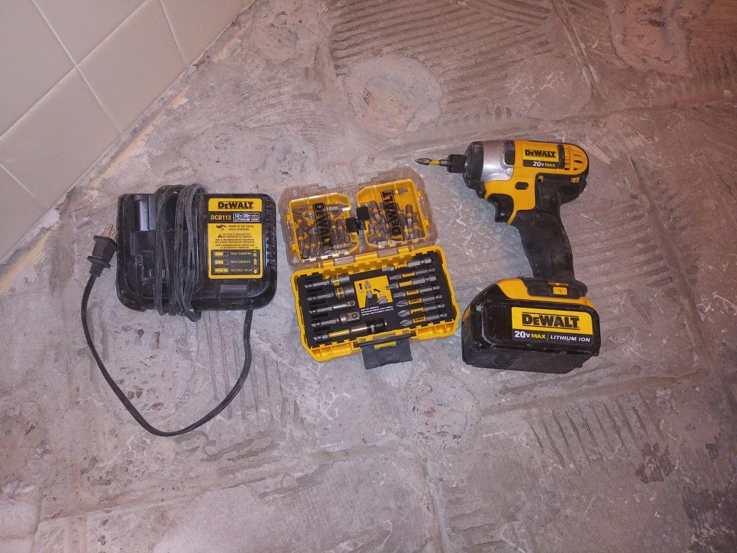 20v dewalt impact drill