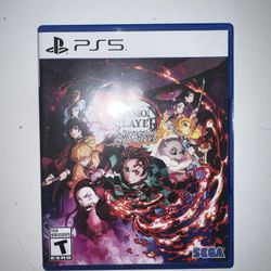 Demon Slayer Ps5 Game Great Condition $20 Firm