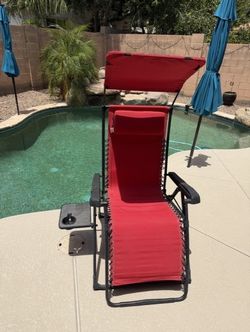 Pair of Zero Gravity Reclining Lounge Chairs
