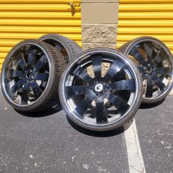 Forgiatos 24 inches 5X120 Bolt Pattern 