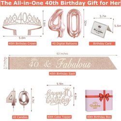 40 birthday accessories 