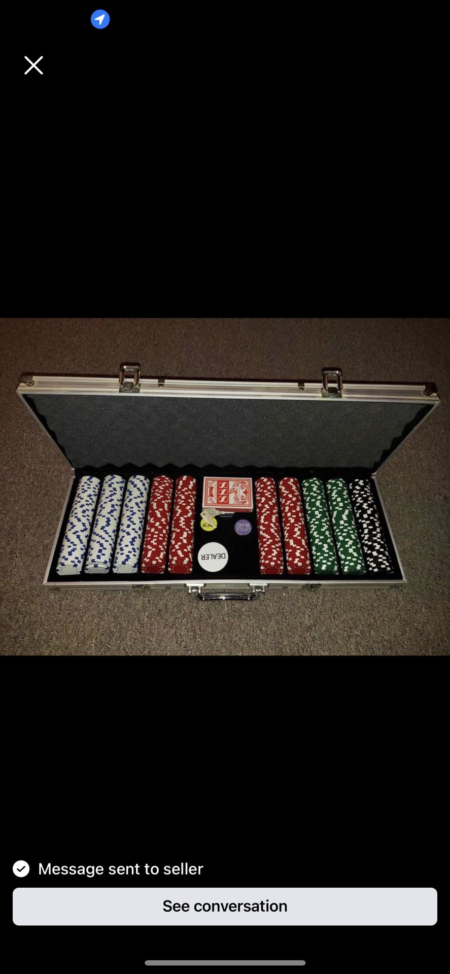 500 pc Poker Chips Set