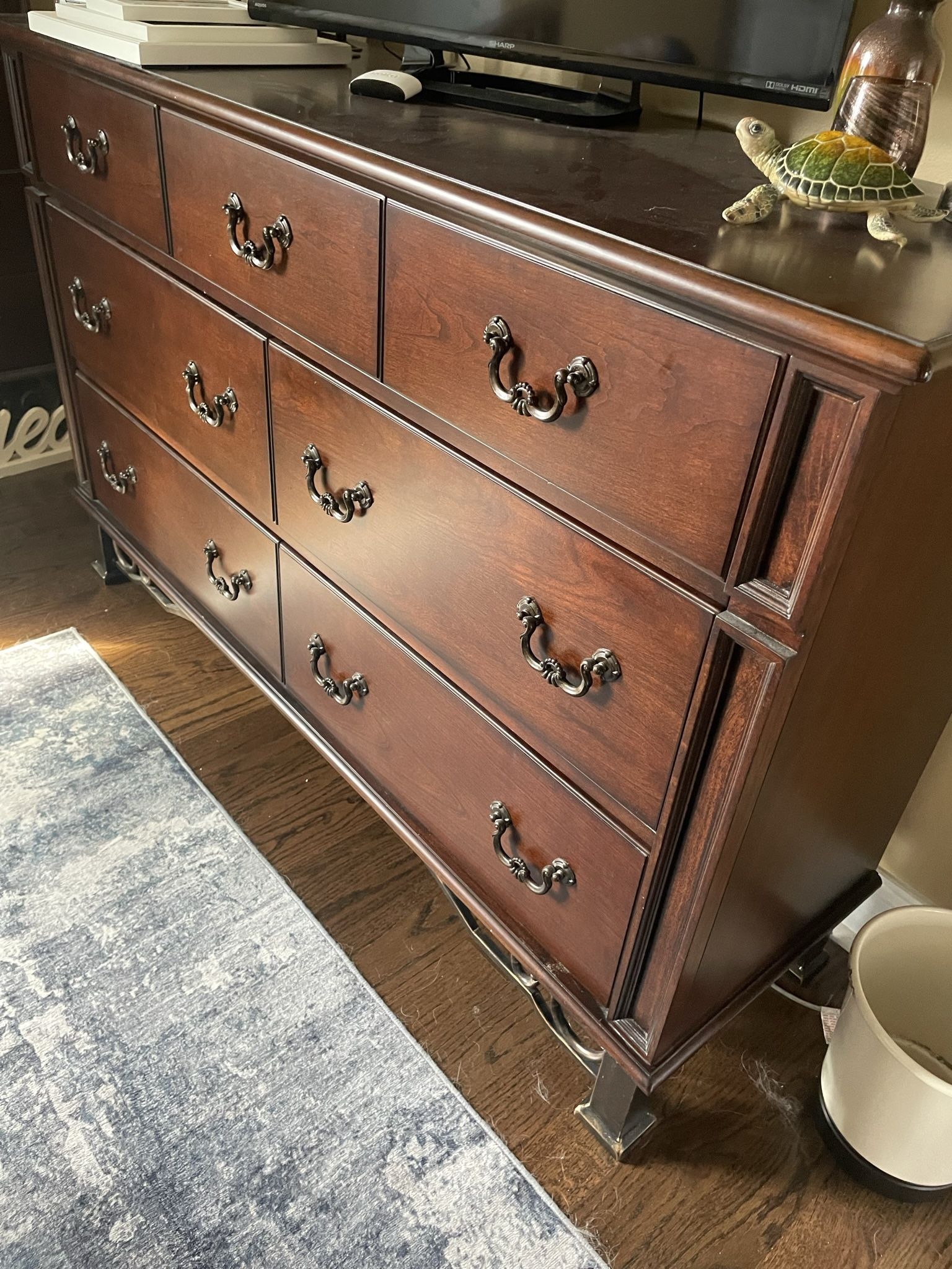 4 Piece Bedroom Set Solid Oak