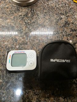 SmartHeart Wrist Blood Pressure Monitor