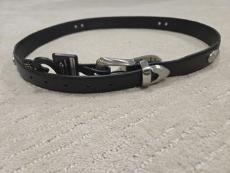 Size 36 Belt - Gold Emblems