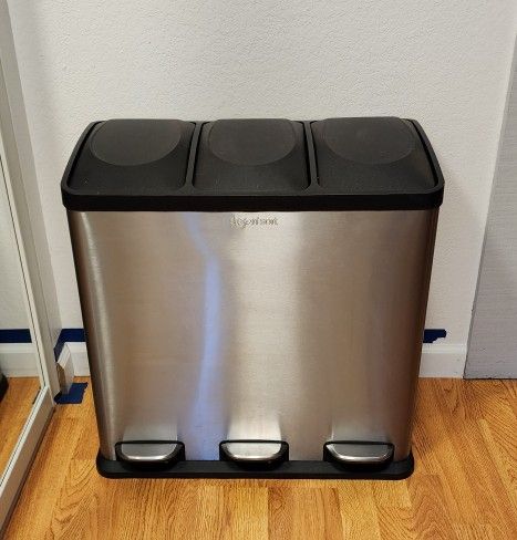 Stainless Steel Garbage Can