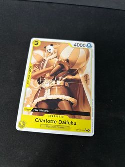 one piece tcg world’s strongest warriors charlotte daifuku pandaman art uncommon op17-107 mint