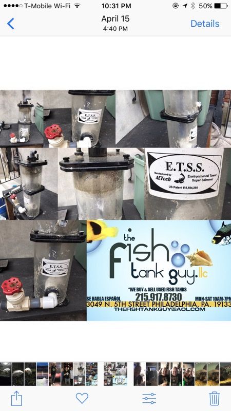 AE Tech E.T.S.S. Evolution 500 Protein Skimmer $30
