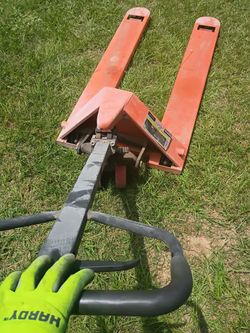 Pallet jack.