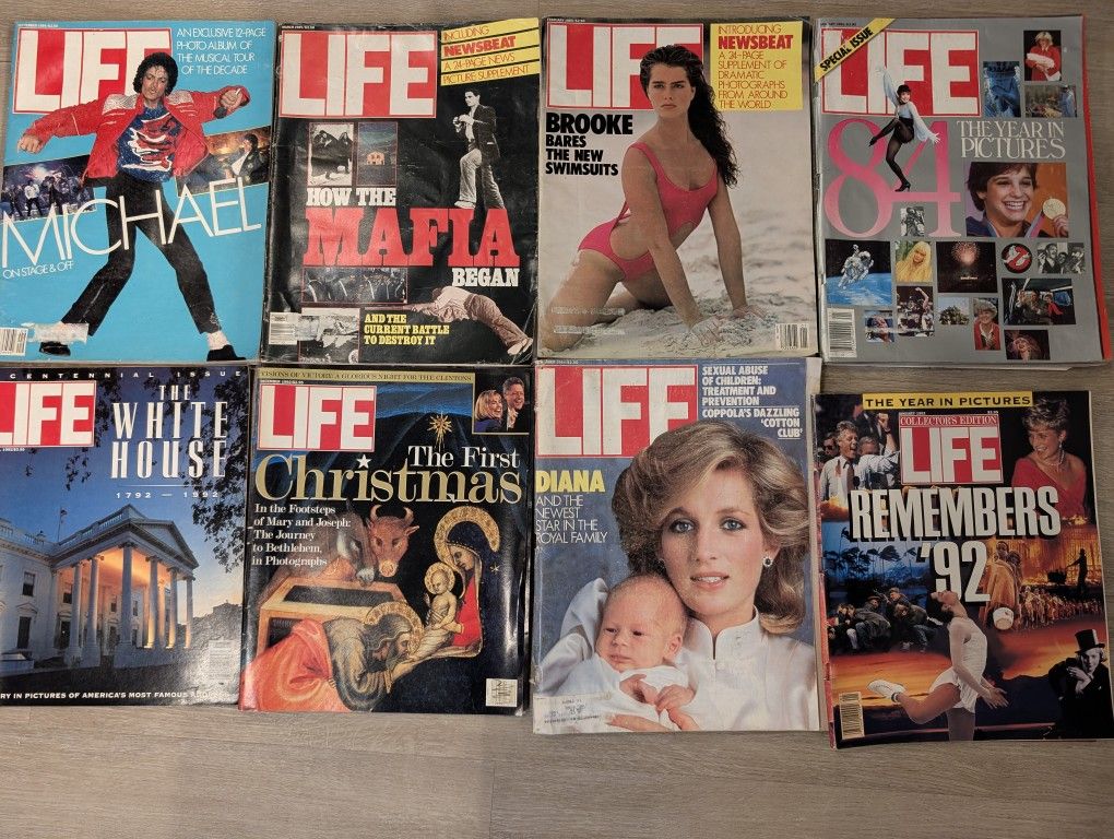 Vintage Life Magazines