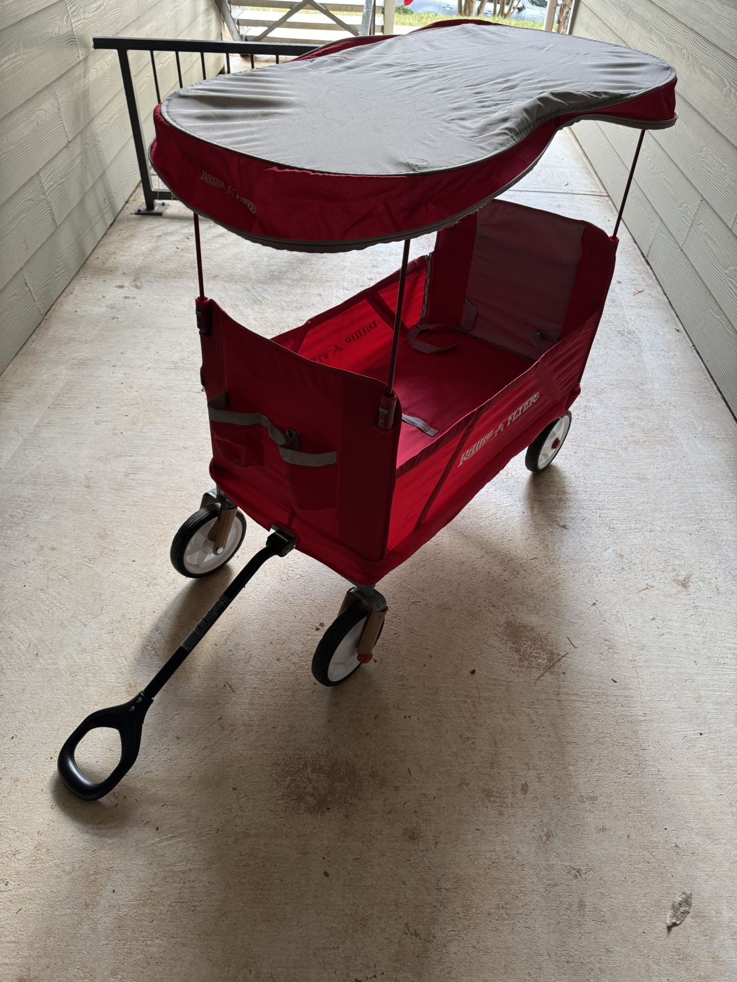 Radio Flyer 3 In 1 With Canopy - Red . Barely Used 