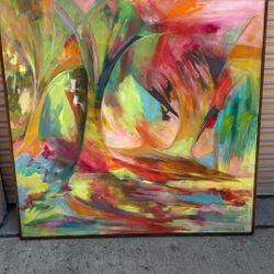 Large Canvas Painting