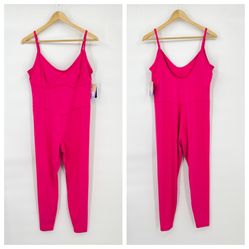 NEW With Tags $40 JoyLab Pink Bodysuit Women's Large