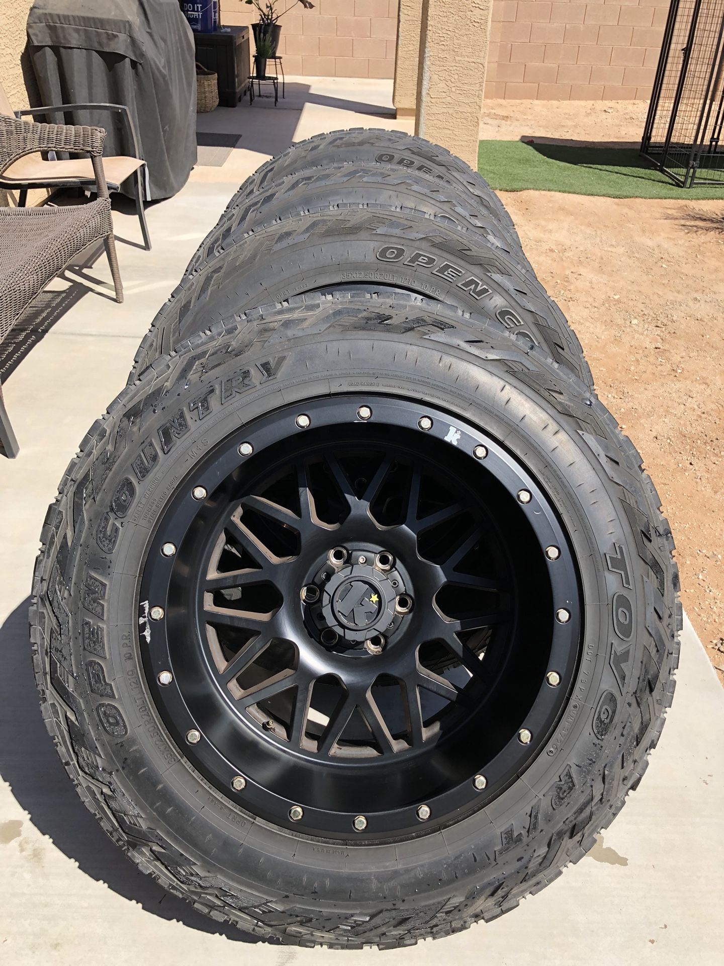 Klutch KT02 20x12 Wheels