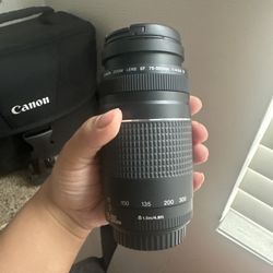 Canon 75-300mm Lens 