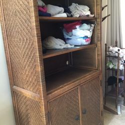 shelves and storage cabinet super sturdy.  60 high by 36 wide by 21 deep.