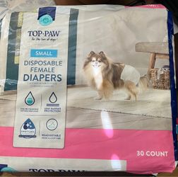 FREE Female Dog diapers Size Small