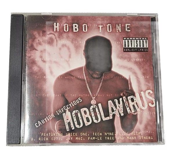 Hobo Tone Hobolavirus CD Tech N9ne Dove Dawg B Rich KC Rap Hip-Hop HTF