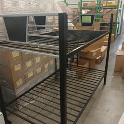 Two twin size bunk bed frames. 70$ a piece  