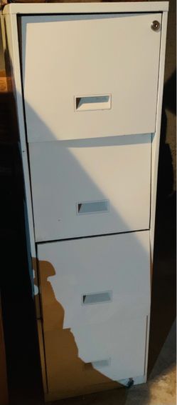 $10! 4-Drawer Metal Filing Cabinet for Office/Garage/Basement- Get Organized!