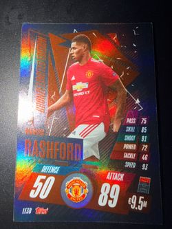 Manchester United rashford Topps