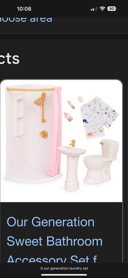 Our Generation Sweet Bathroom 