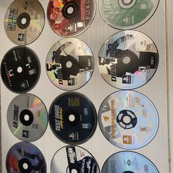 PlayStation 1 Games And Manuals