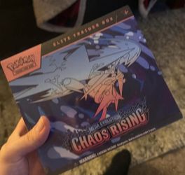 FS/FT Sealed Pokemon Chaos Rising ETB