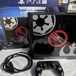 PS4 PRO STAR WARS 1TB Limited Edition. Could DELIVER