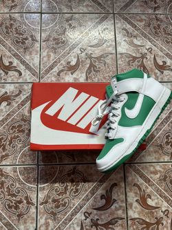 Nike Dunk High Lucky Green Size 10.5