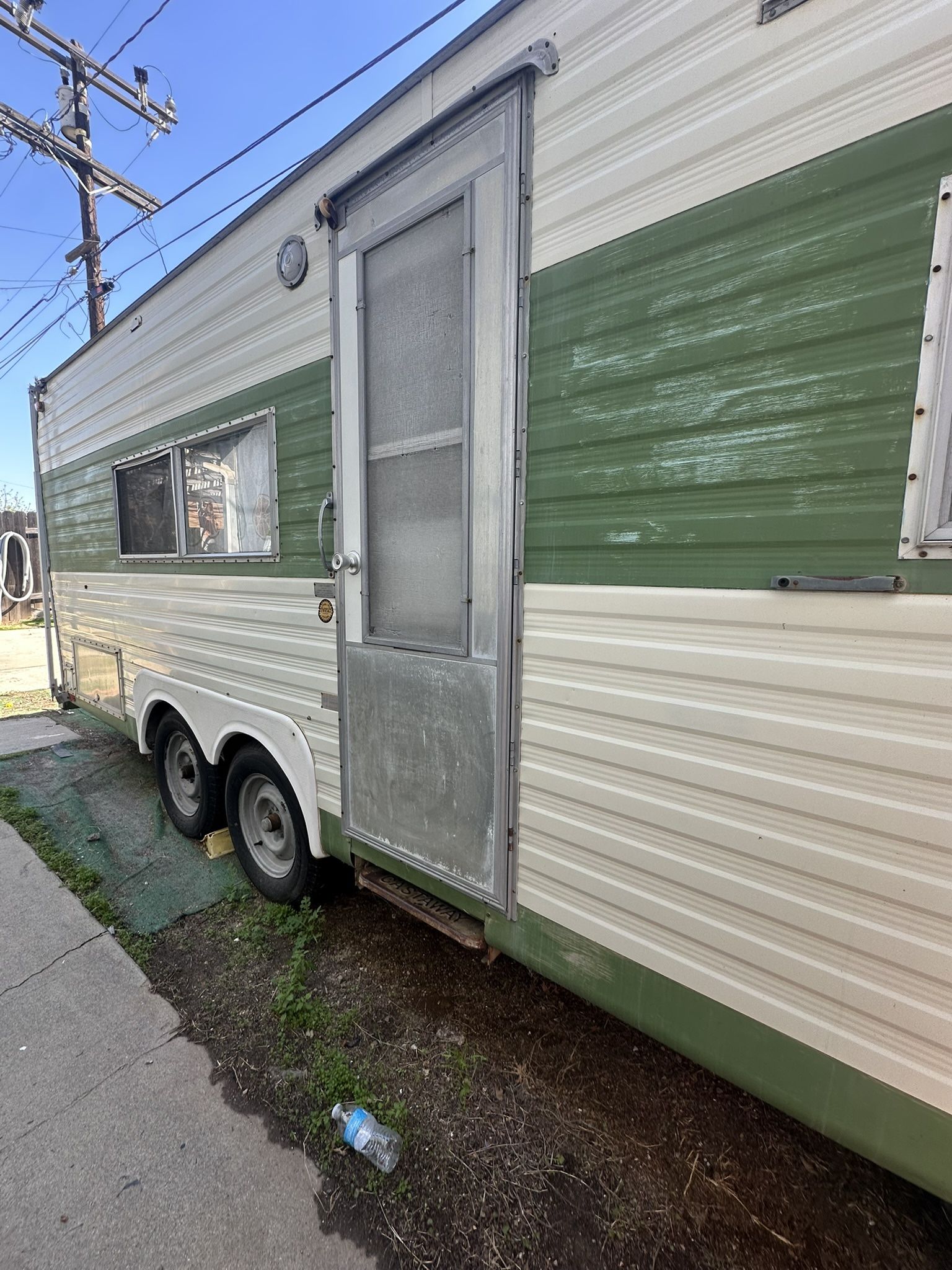 1971 fireball Castaway travel trailer