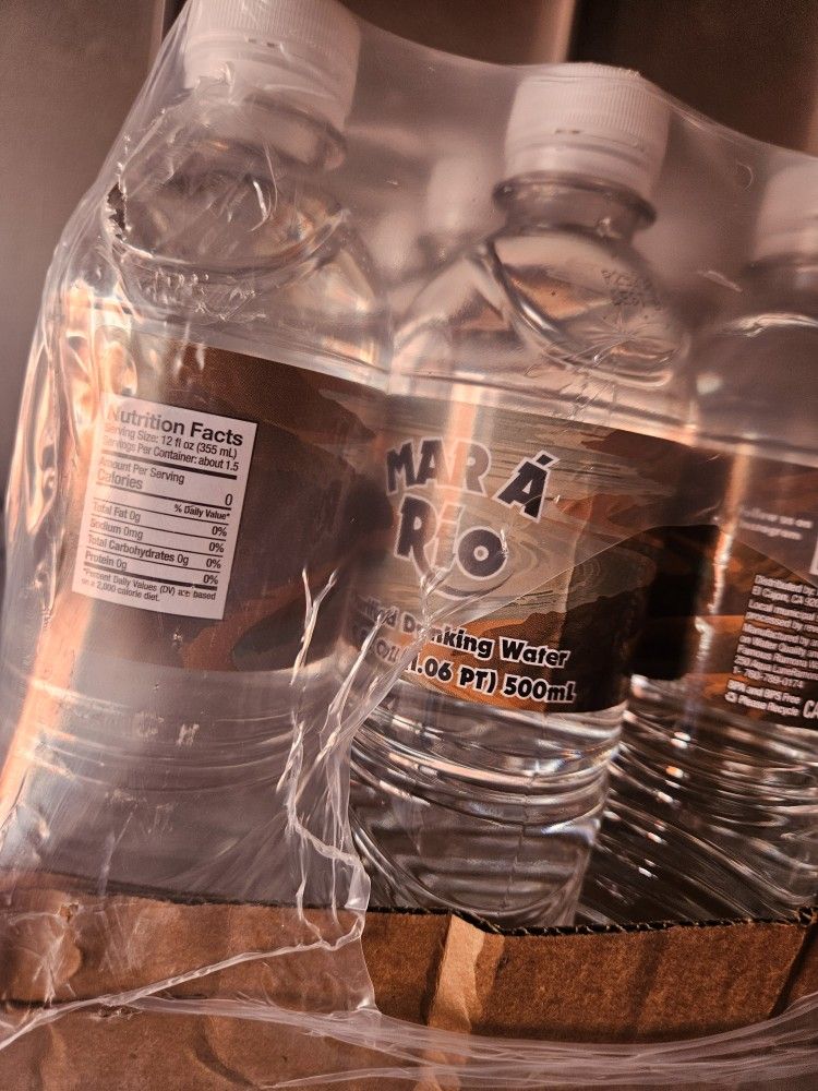 25 Cases Of Mar Á Rio Purified Water