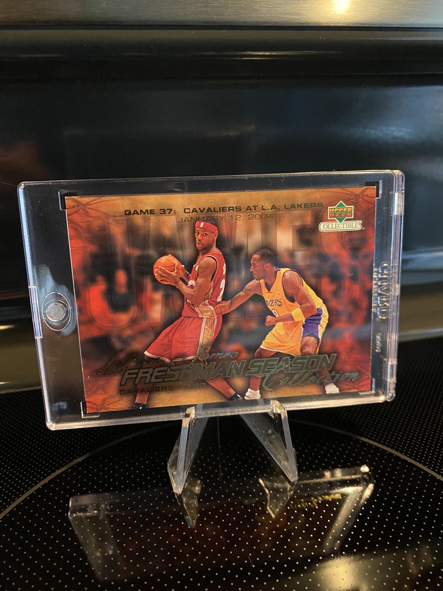 Upper Deck Lebron James Rookie RC Card RARE Freshman Season w/ Kobe Bryant Lakers Jersey 8 Collectibles PSA BGS 9 or 10 GEM MINT ? $599 OBO - www.confineg.com Upper Deck Lebron James Rookie RC Card RARE Freshman Season w/ Kobe Bryant Lakers Jersey 8 Collectibles PSA BGS 9 or 10 GEM MINT ? $599 OBO - www.confineg.com