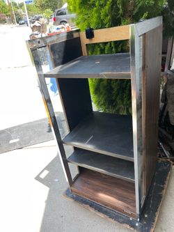 Shelving free for grabs shelves for stereo deck or other media or display free