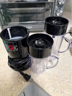 Magic Bullet with Two Cups and Blades
