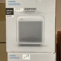 Coway Air Purifier Airmega 200M True HEPA with 361 sq. ft. Coverage in White
