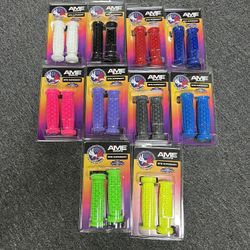 AME Super Soft Supersoft BMX Bicycle Grips Flange Less