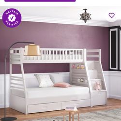 Bunkbed With Mattress Full Size