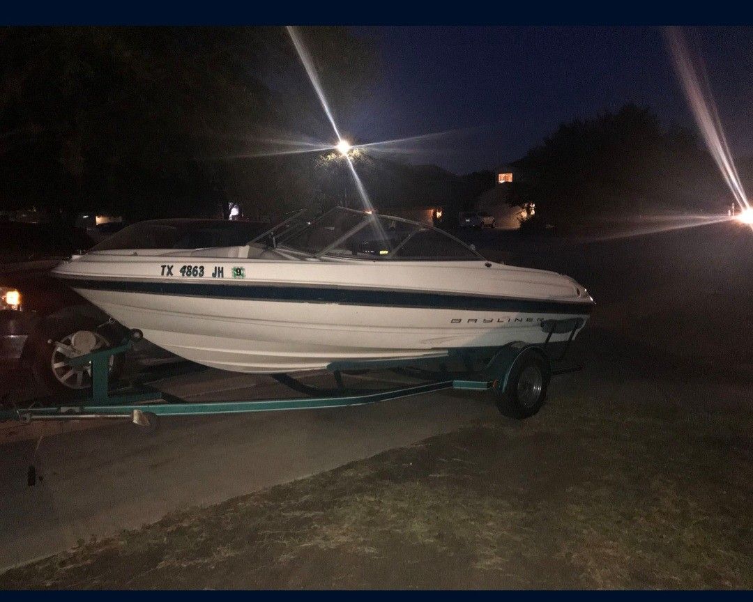 2000 Capri Bayliner Boat & 2012 Sea Doo Jetski(please Read Description)
